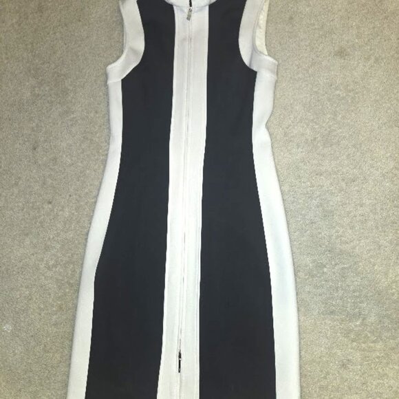 Tommy Hilfiger - Scuba Zip Up Dress - size S - Picture 6 of 9